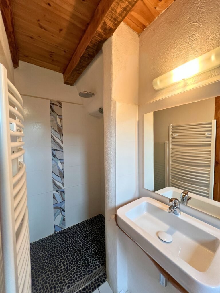 Salle d’eau de la chambre Élisa
