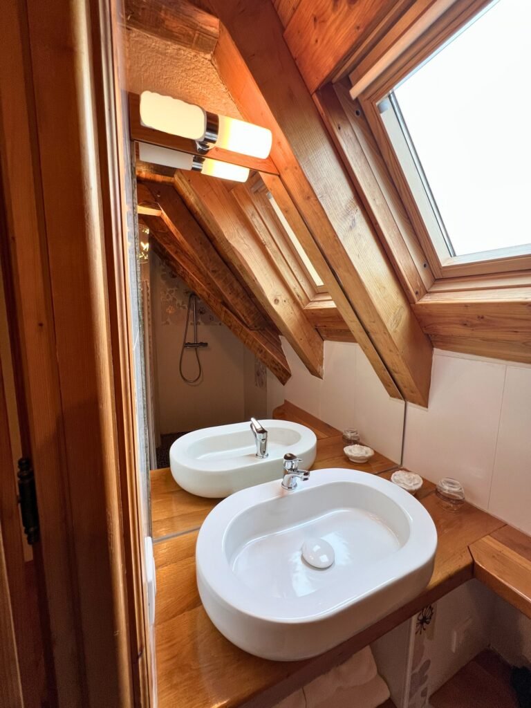 Salle d’eau privative de la chambre Rosalie