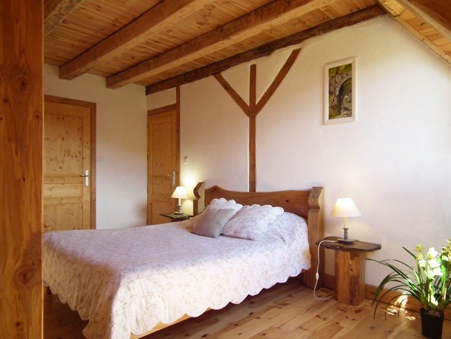 Lit de la chambre Sauvage